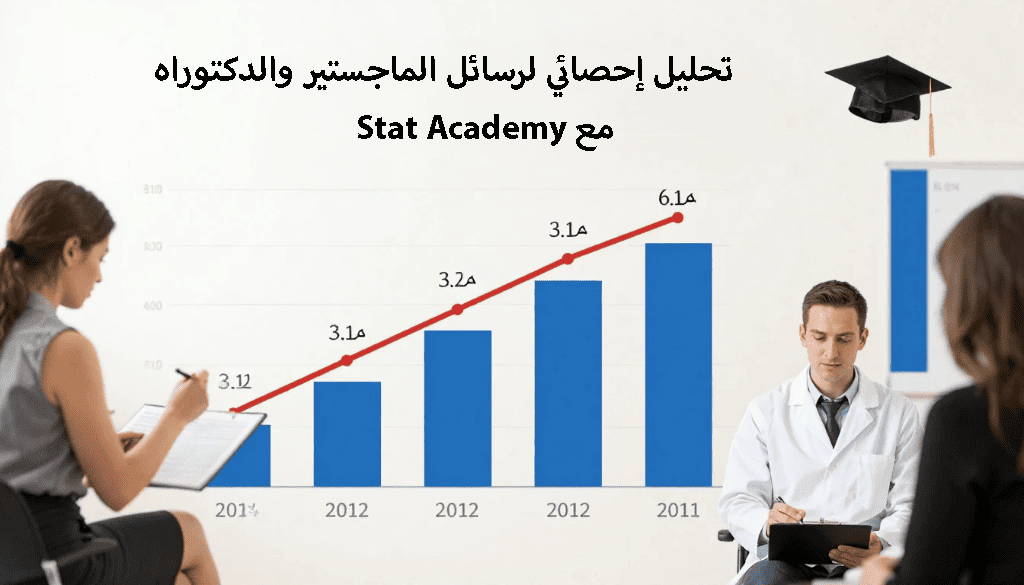 تحليل إحصائي لرسائل الماجستير والدكتوراه