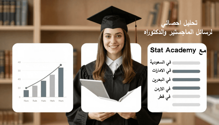 التحليل الإحصائي للبحوث والرسائل العلمية في دول الخليج