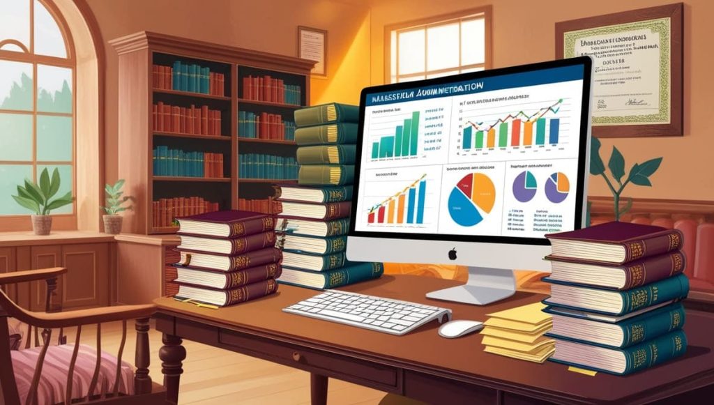 تحليل إحصائي لرسالة ماجستير في المحاسبة والتمويل